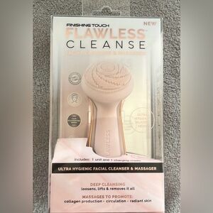HP🎉Finishing Touch Flawless Cleanse Facial Cleanser Massager NIB